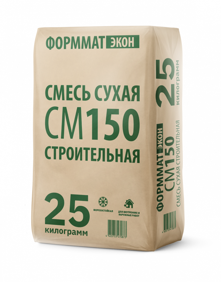 Формматэкон СМ 150 Смесь сухая строительная (25кг)