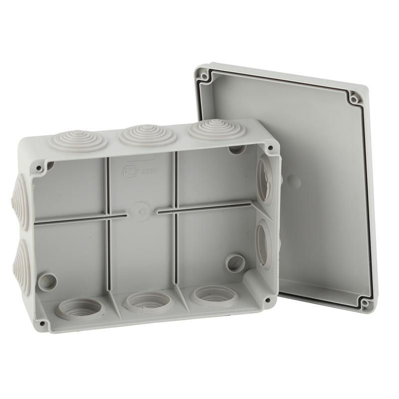 Коробка распред. 150х110х70мм IP55 10 гермоввод. ЭРА