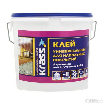 Клей для напольных покрытий 1,3кг KRASS