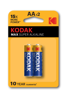 Батарейка MAX SUPER Alkalin LR06/2BL (К3АА-2)