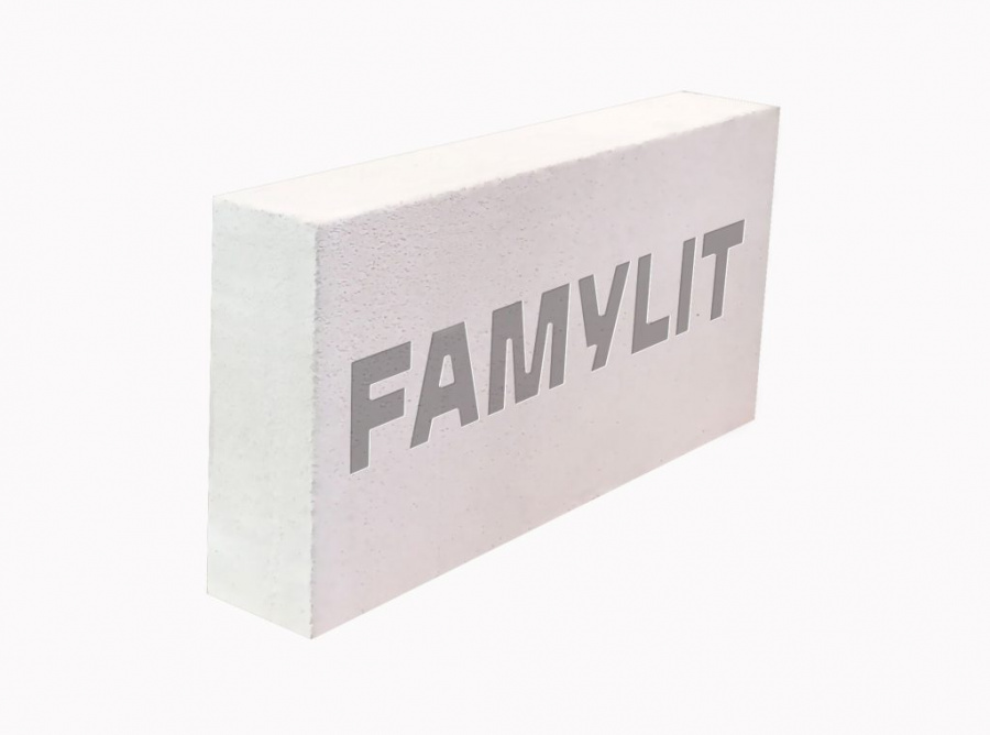Блок газосиликатный D500 FAMYLIT 600x150x288 (96шт./2,49м3)