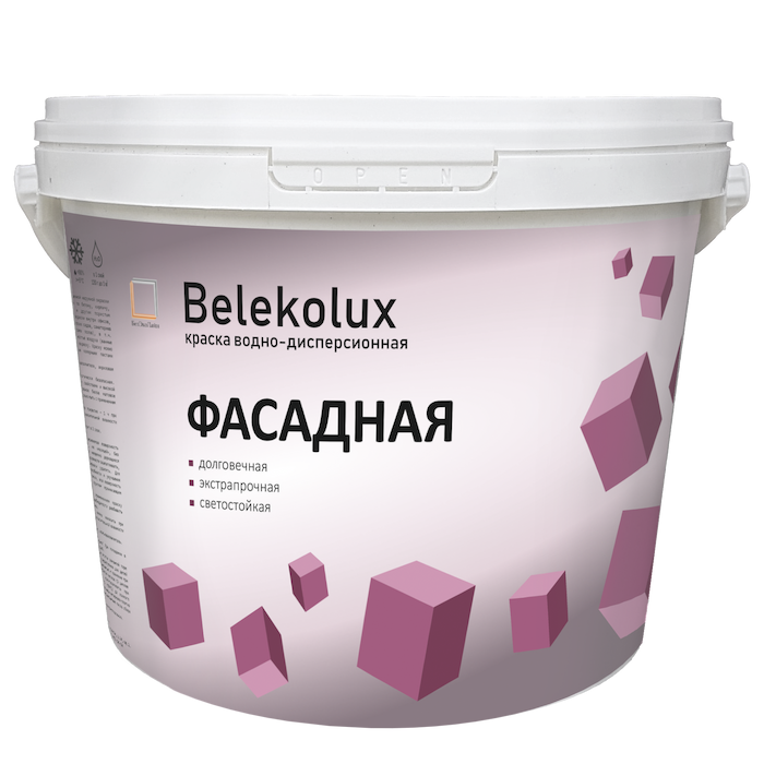 Краска "Фасадная"  14кг/BelEkoLux