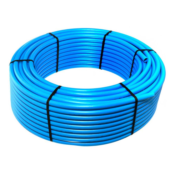 Труба ПЭ-SDR 11  25*2,3  ROAL Plast питьевая 16 bar (100м бухта) синяя