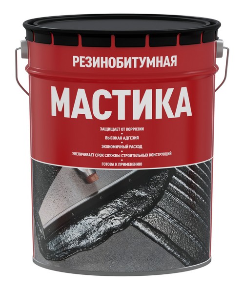Мастика резинобитумная СТАРТ 21,5л/19кг.